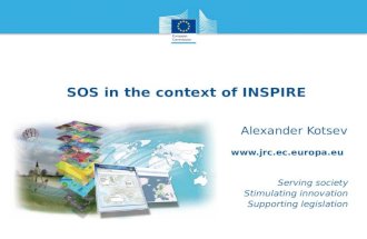 SOS in the context of INSPIRE