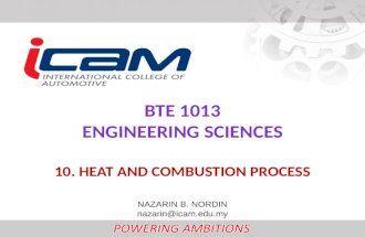BTE 1013 ENGINEERING  SCIENCEs