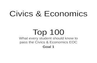 Civics & Economics  Top 100