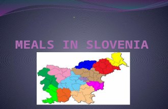 MEALS IN SLOVENIA