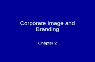 Corporate Image and Branding