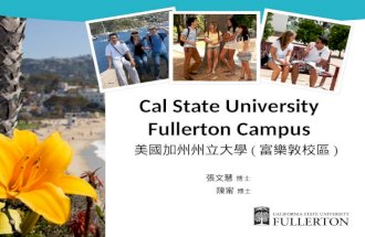 Cal State University Fullerton Campus