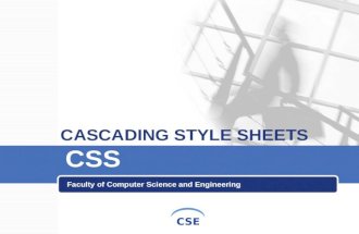 CASCADING STYLE SHEETS CSS