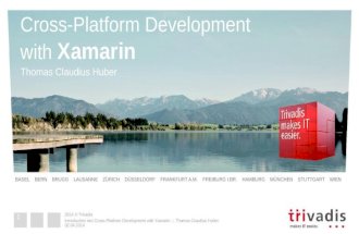 Cross-Platform Development with  Xamarin