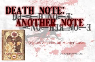 The Los Angeles BB Murder Cases