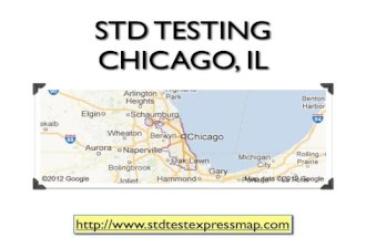 STD Testing Chicago