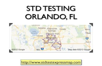 STD Testing Orlando
