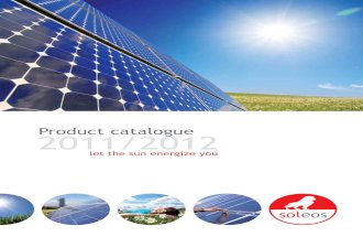 SOLEOS product catalogue 2011/2012