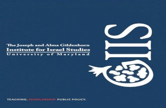 The Joseph and Alma Gildenhorn Institute for Israel Studies