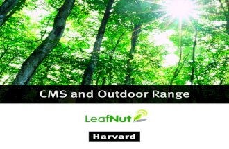 LeafNut - CMS and Outdoor Range