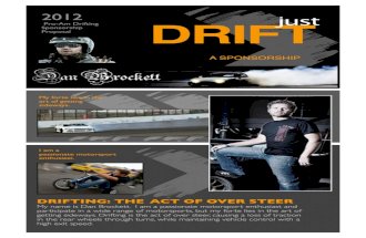 Dan Brockett Drifting Proposal