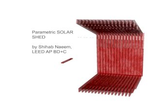 Solar Parametric Roof