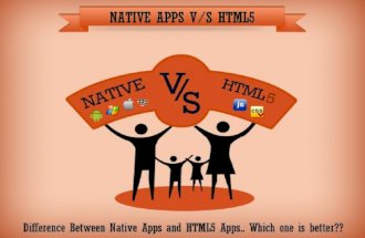 Choosing Native Apps or Web Apps – Let’s Debate