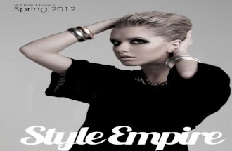 Style Empire: Volume 1, Issue 1 - Spring 2012