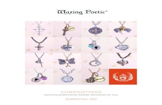 Waxing Poetic Compositions Look Book 2013
