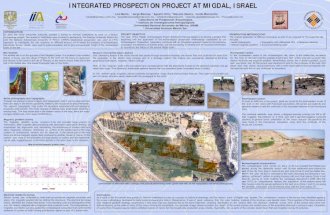 Integrated prospection project at migdal, Israel