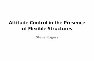 Attitude Control in the Presence of Structural Disturbances