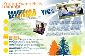 Young Evangelist Training - NSW 2012