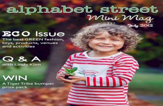 Alphabet Street Eco Mini Mag Newcastle