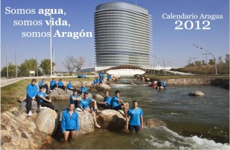 El  Lago del Balneario Termas Pallarés  protagonista Calendario Aragua 2012