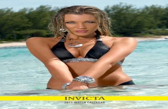 Invicta 2011 calendar