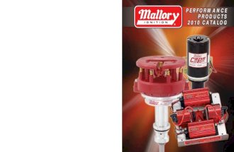 Mallory Catalog for Power Brake TV