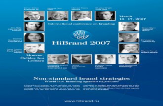 HiBrand 2007 Non-Standrd Brand Strategies