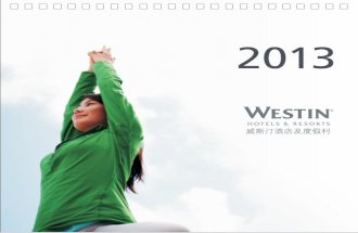 Westin Calendar 2013