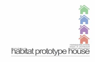 Habitat Elective Portfolio 2012