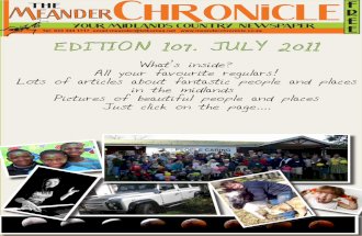 Meander Chronicle Digital Newsletter July