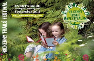 Kilkenny Trails Festival Event Guide 2013