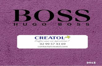 Catalogue Hugo Boss