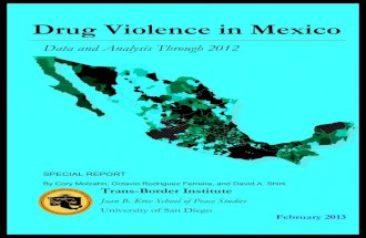 Drug Violence in Mexico (February 2013)