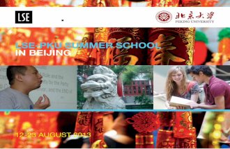 LSE-PKU Summer School Brochure 2013