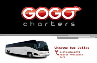 Gogo Charter Bus - Charter Bus Dallas TX