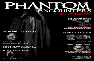 Phantom Encounters Quarterly Edition - Issue 2 - Phantom Cover