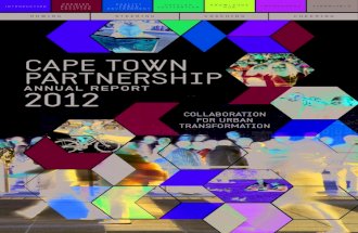 Cape  Town Partnership 2012 Annual Report