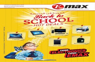Emax : Back To School Deals