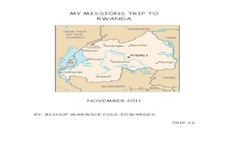 RWANDA MISSION TRIP