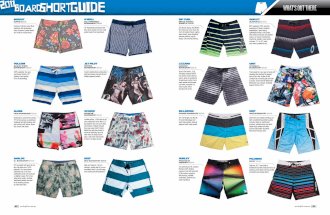 2011 Boardshorts Guide - What's Out There