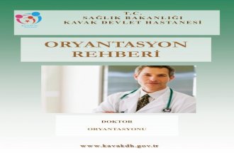doktor oryantasyon rehberi