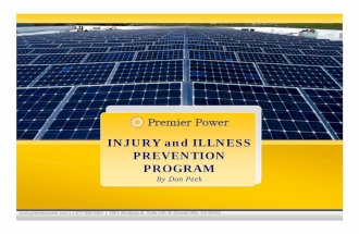 Premier Power, Inc. IIPP Section I