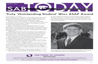 Student Alumni Board Newsletter - Summer 2011