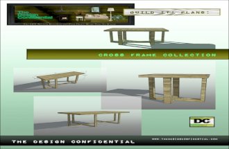 Console Desk: Cross Frame Collection