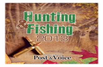 Hunting and Fishing 2013