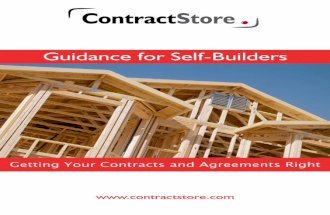 ContractStore Guidance for Self-Builders