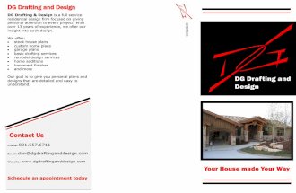 DG Drafting and Design Flyer