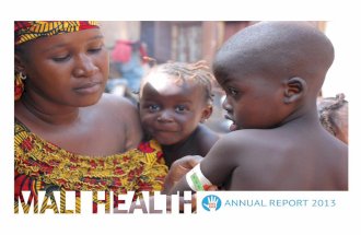 Mali Health Annual Report 2013
