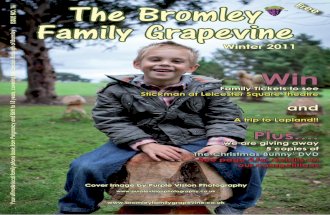 The Bromley Family Grapevine Winter 2011 edition