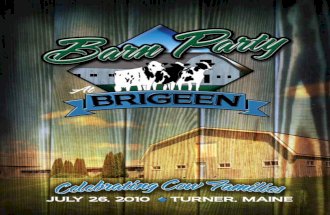 Barn Party at Brigeen Sale